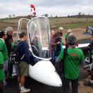 20/10/2018. Formació amb voluntaris per la Primera Jornada d'Aviació Adaptada.