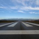 From runway 35