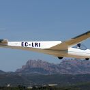 Despegue del AS-K13 en vuelo de escuela