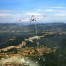 Final del vuelo remolcado